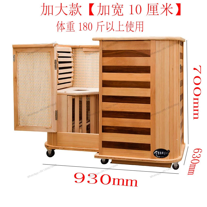 Half-body holographic energy health preservation warehouse, far-infrared sweat steaming room, household use, nano single person