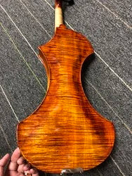 MMOOKA Handmade professional Flame Maple Electric Violin