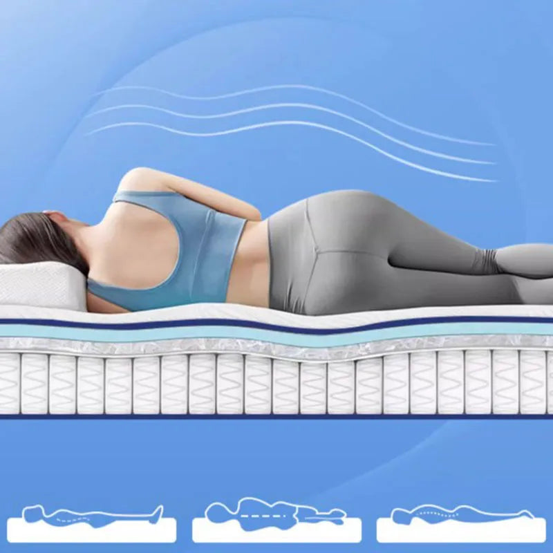 Hard High Quality Mattresses Spring Comfortable Cozy Firm Queen Memory Foam Mattress King Size Colchones Matrimoniales Furniture