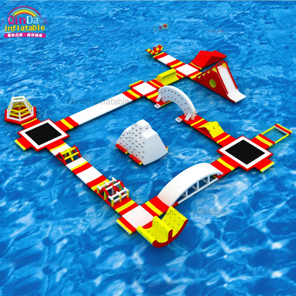 Water Park Game Inflatable Obstacle Course High Quality Inflatable Aqua Park