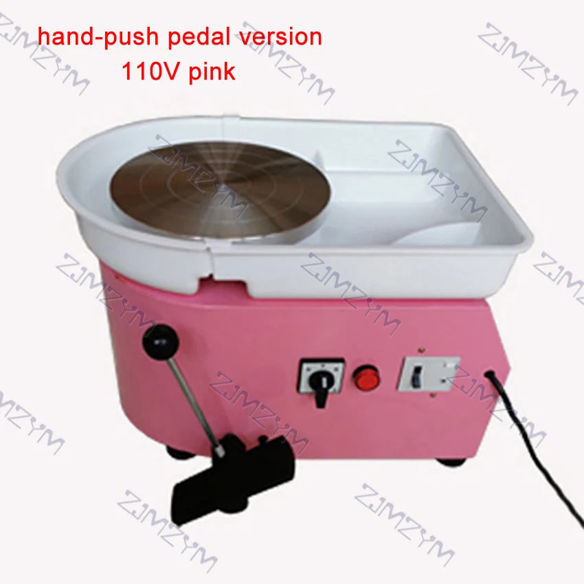 MMOOKA MMOOKA 350W Electric Pottery Wheels Machine Adjustable Ceramic Pottery Wheel With Pedal Pottery Forming Machine Art Craft DIY Clay ToolMMOOKA.COM