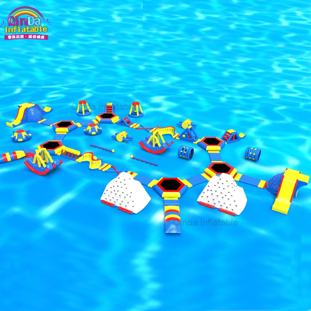 Water Park Game Inflatable Obstacle Course High Quality Inflatable Aqua Park