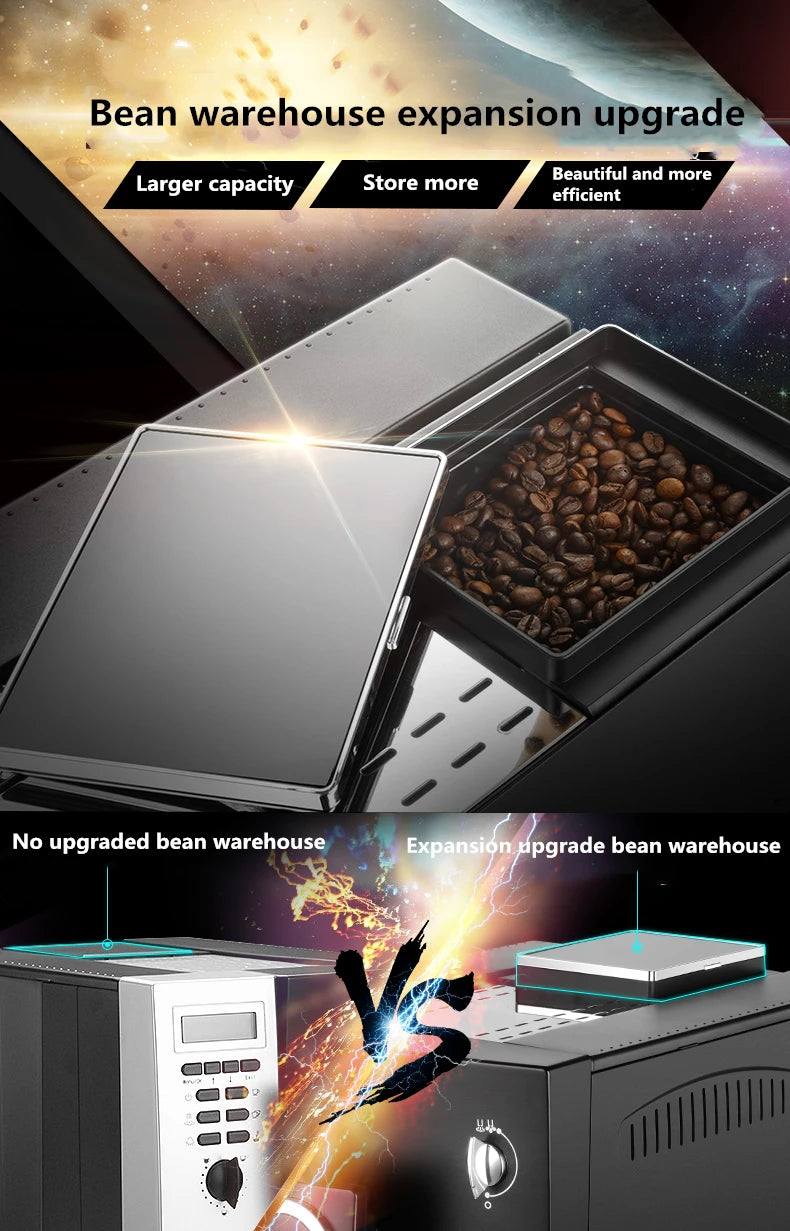 Calet CLT-Q003 smart coffee machine home automatic grinding soy flour machine machine milk foam Italian