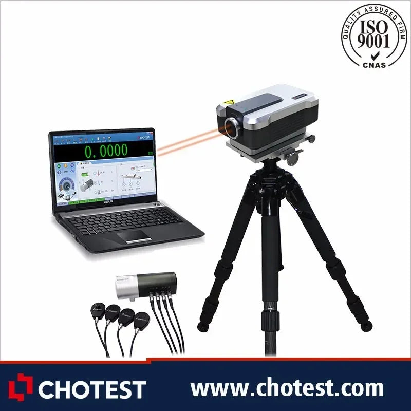 High Accuracy Machine Tool Calibration Straightness Of Guideway Chotest SJ6000 Laser Interferometer