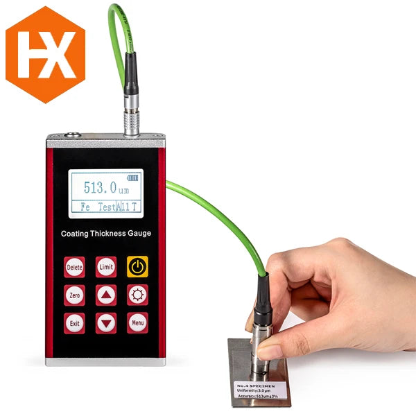High Precision Ultrasonic Thickness Gauge coating measuring instrument Thickness Meter HXCTG-922