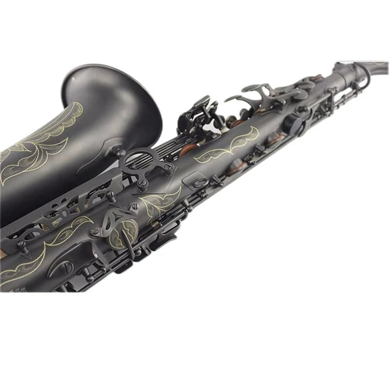 High Quality Japan Brand SUZUKI Alto Saxophone E Flat Matte Black Musical Instruments Saxophone Professional Grade Encarved case