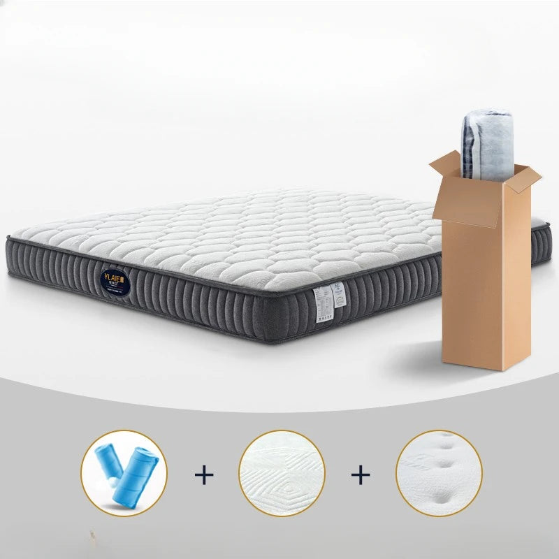High Quality Latex Mattresses Foldable Designer Floor Salon Double Bed Mattress Folding Sleeping Materac Bedroom Furniture
