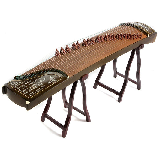 High Quality Professional 10 Level Playing Guzheng Yangzhou Musical Instruments Chinese 21 Strings With Full Accessories