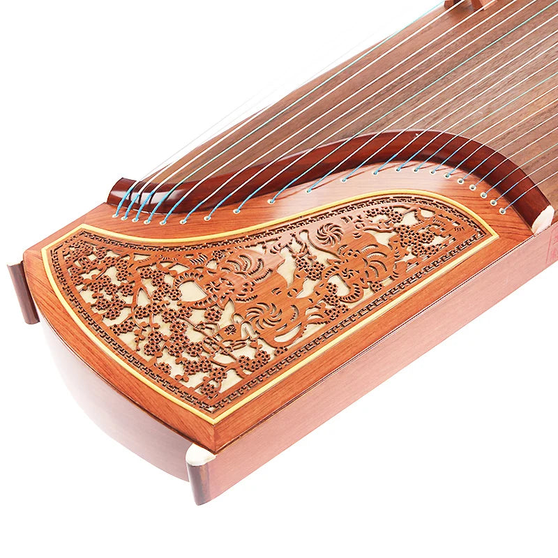 High Quality Professional Playing Guzheng Zither Platane Wood Guzheng Instrument Zither With Full Accessories Cinta Para Dedos