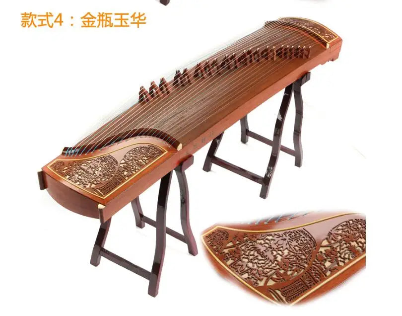 High Quality Professional Playing Guzheng Zither Platane Wood Guzheng Instrument Zither With Full Accessories Cinta Para Dedos