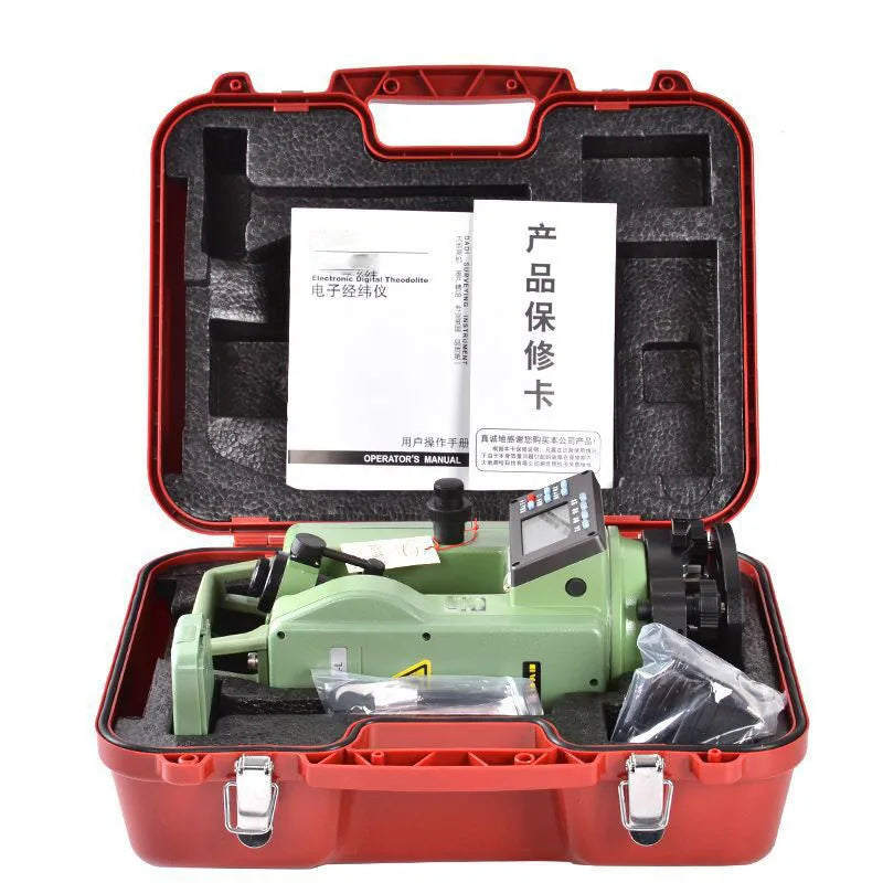 High precision laser electronic theodolite 2-second angle measurement engineering surveying instrument
