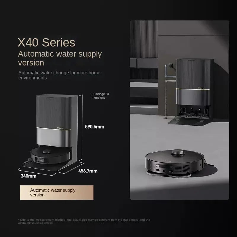 Home Smart Dreame X40 Pro Ultra Fully Automatic Cleaning Dual-arm Panoramic Lidar Mopping Robot Appliance Mini Vacuum Cleaner Mi