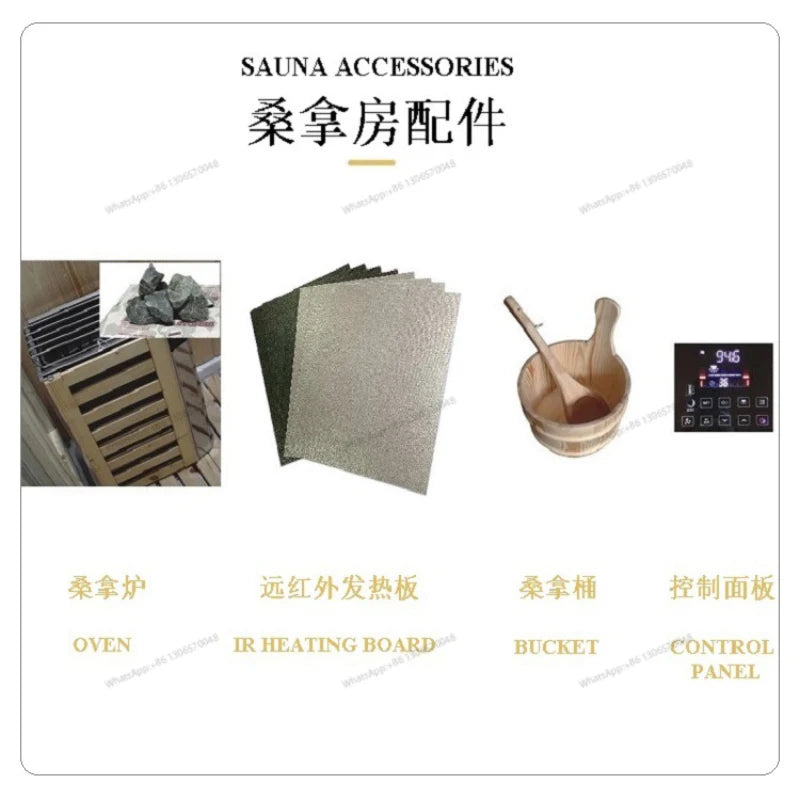 Home Sweat Steaming Room, Hotel Clubhouse, Far Infrared Light Wave Sweat Beauty Salon, Sauna Room Customization