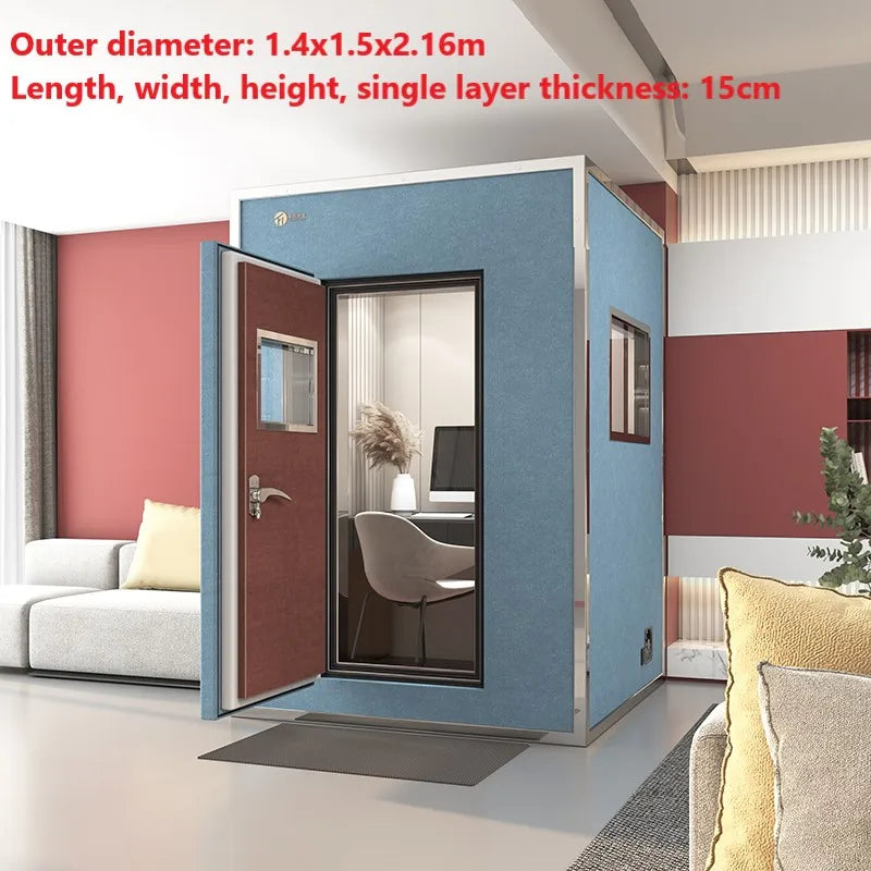 Home soundproof room, mobile home professional recording studio, live broadcast room, music room, piano room, sleep home mute ro