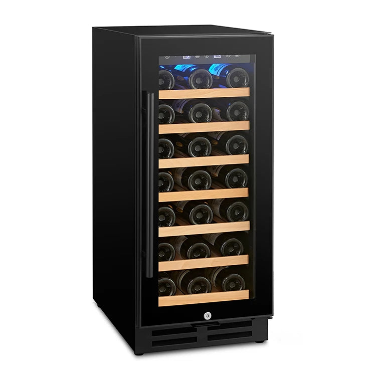 Hot Selling Built-in Stainless Steel Wine cooler Single Zone Wine Chiller for Kitchen