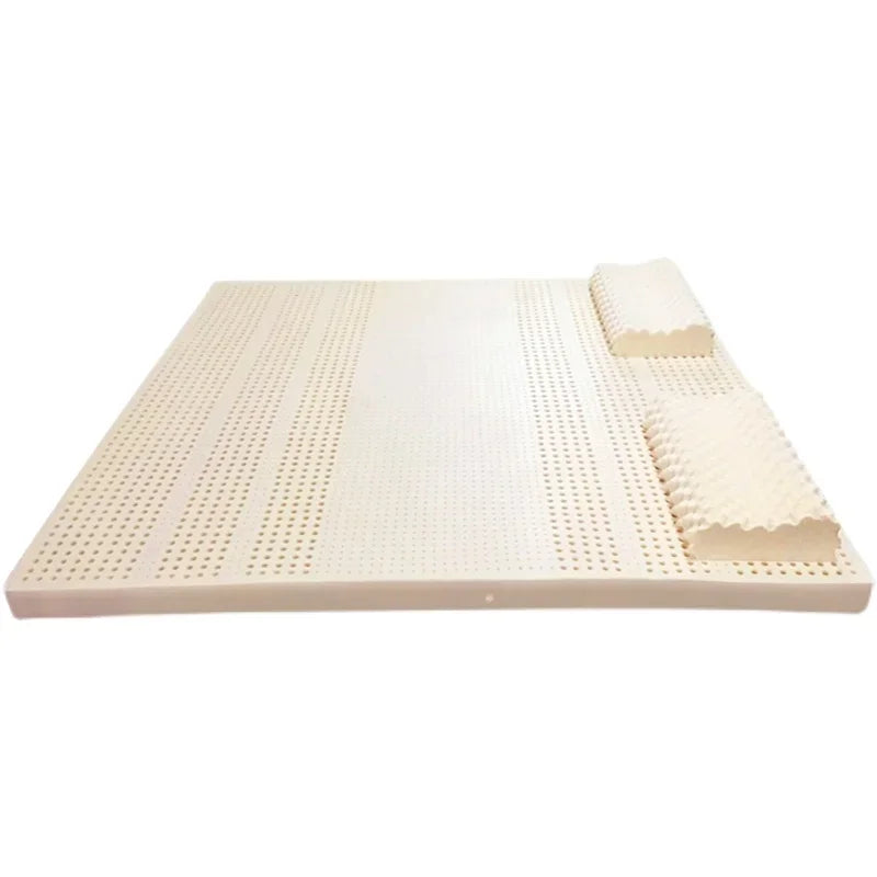 Hotel Bed Mattress White Extension High Quality Natural Latex Tatami Mattresses Full Size Sleep Matelas Pliable Home Furniture
