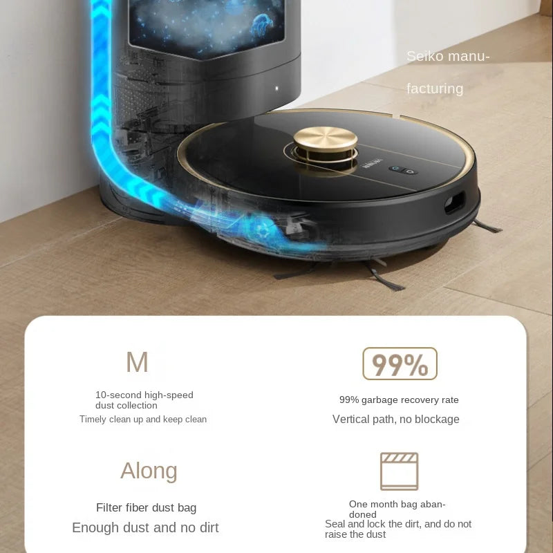 Household Intelligent Automatic Dust Collection Vacuum Cleaner Cleaning Sweep Mopping Sweeping Robot