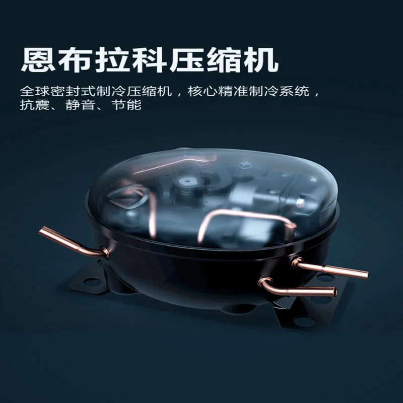 Household intelligent compressor, variable frequency, large capacity, retro smart cigar cabinet, constant temperature and humidi