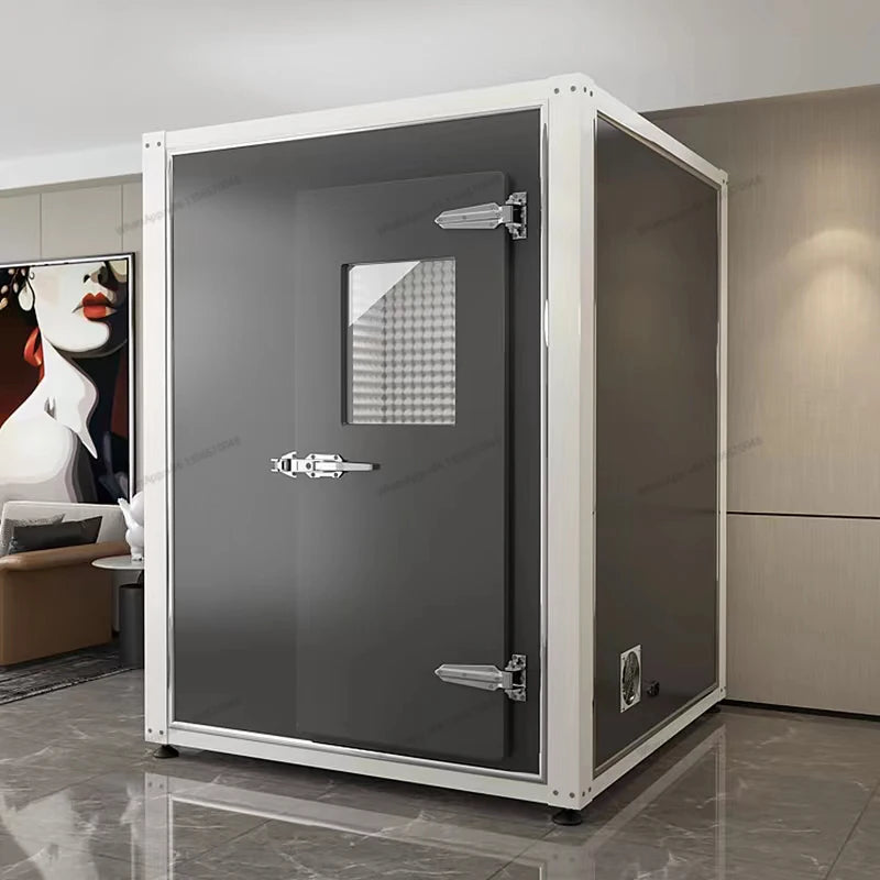 Household soundproof room, mobile recording studio, detachable sleep chamber, soundproof room, piano rack, drum room, learning m
