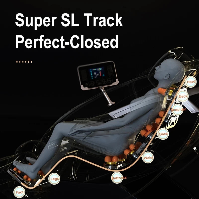 Huawei Smart Massage Chair Zero Gravity 4D Electric Heated Vibration Robot SL-Track Full Body Massage Chair
