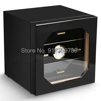Humidor Spanish Cedar Wood Professional Cigar Humidor Humidifier Humidification Box Large Capacity Cigar Box Humidor