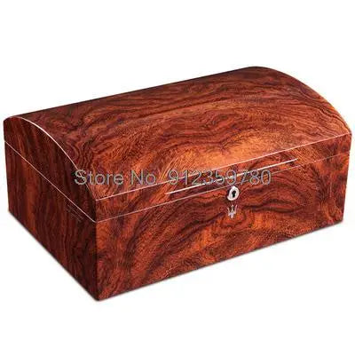 Humidor Spanish Cedar Wood Professional Cigar Humidor Humidifier Humidification Box Large Capacity Cigar Box Humidor