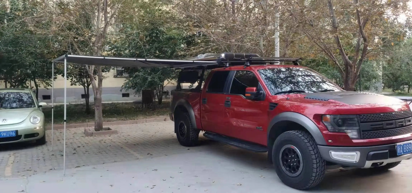 I 2022 Best Supplier Factory Sunshade Wing Large Camper Shower Outdoor Camping Aluminum Fishing Sun Shelter Car Side Awning