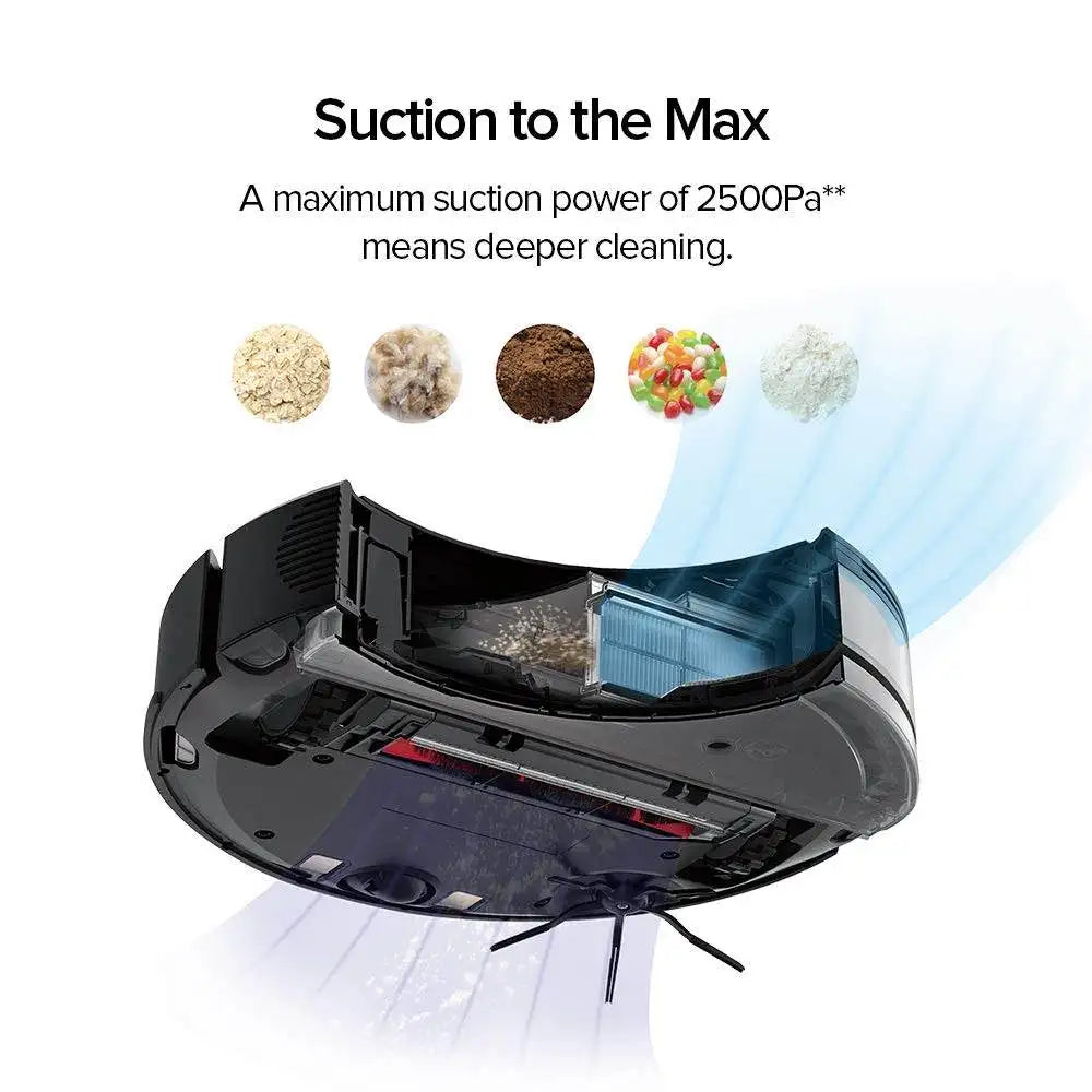 In Stock New Global Version Roborock S6 MaxV Robot Vacuum Cleaner ReactiveAI and LiDAR Navigator Strong Suction Intelligent Mop
