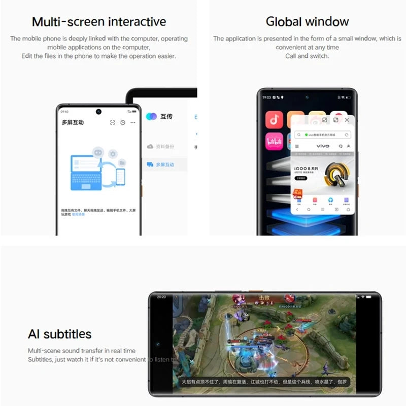 In Stock VIVO IQOO 8 Pro 5G Gaming Mobile Phones 6.78 Inch 120Hz AMOLED Snapdragon 888 Plus Octa Core Face unlock NFC Celulares