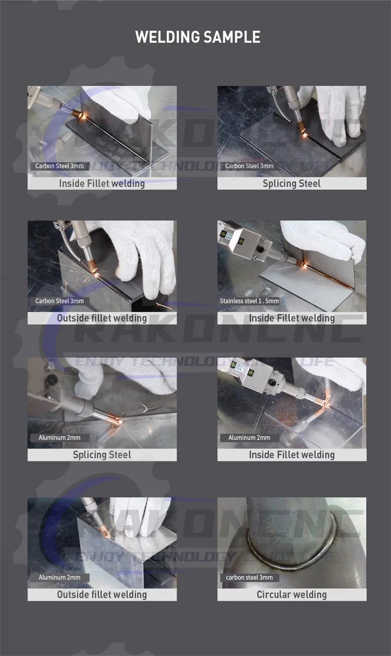 Industrial Fiber Laser Welding Machine 1000w Laser Welding Machine Equipment Handheld