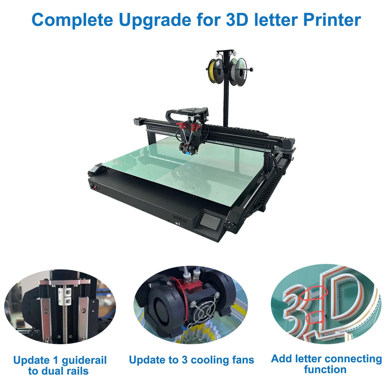 Industrial Grade UV Sign Letters Advertising Channel Letter 3D Printer For Led Letter Signage Small Business Printing Machine
