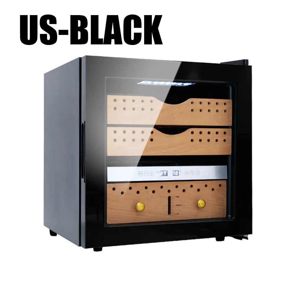 Intelligent Constant Temperature and Humidity Cigar Storage Cabinet Compressor Refrigeration Electric Cigar Humidor