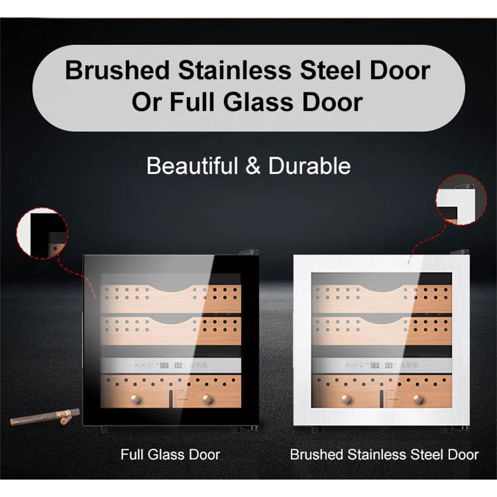 Intelligent Constant Temperature and Humidity Cigar Storage Cabinet Compressor Refrigeration Electric Cigar Humidor
