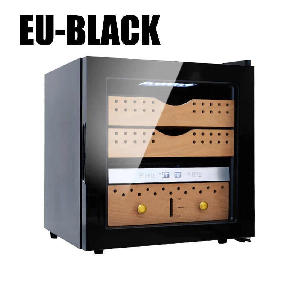 Intelligent Constant Temperature and Humidity Cigar Storage Cabinet Compressor Refrigeration Electric Cigar Humidor