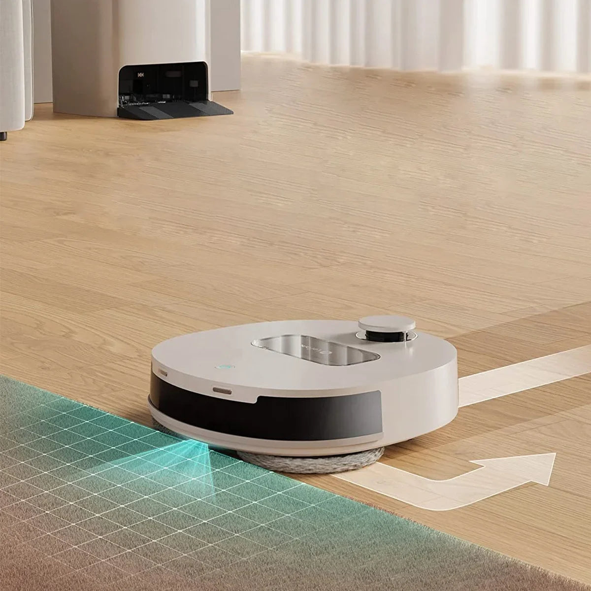 Intelligent Robot Mop Wet Floor Sweeping Robotic Cleaner