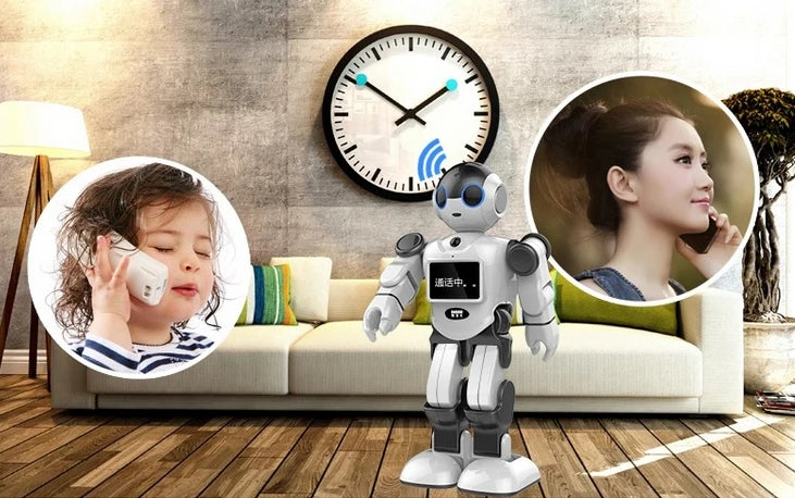 Intelligent Robot Toys Released Boss RK-01 robot toy cleaner humanoid robot with