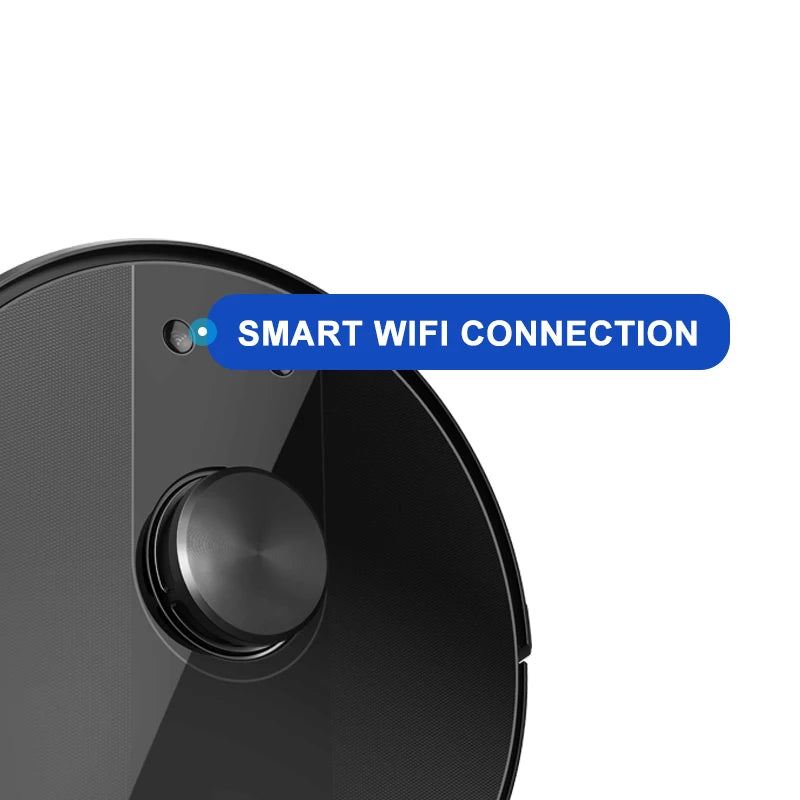 Intelligent Robot Vacuum Cleaner Floor Mopping Clean House Sweeping De Limpieza Wet and Dry, Washing 150-180min 2.4L