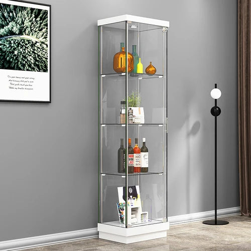 Italian light luxury wine cabinet,figure display cabinet,integrated storage against the wall,display cabinet, modern double door