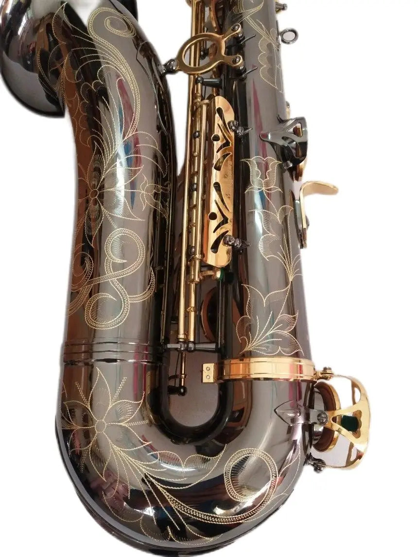 MMOOKA Japan Brand Tenor Saxophone T-901 T-WO1 Black nickel gold Sax Tenor Mouthpiece Reeds Neck Musical Instrument Accessories