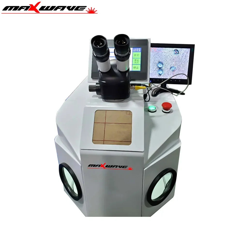 Jewelry spot welder gold equipment 200w laser welding machine soldering