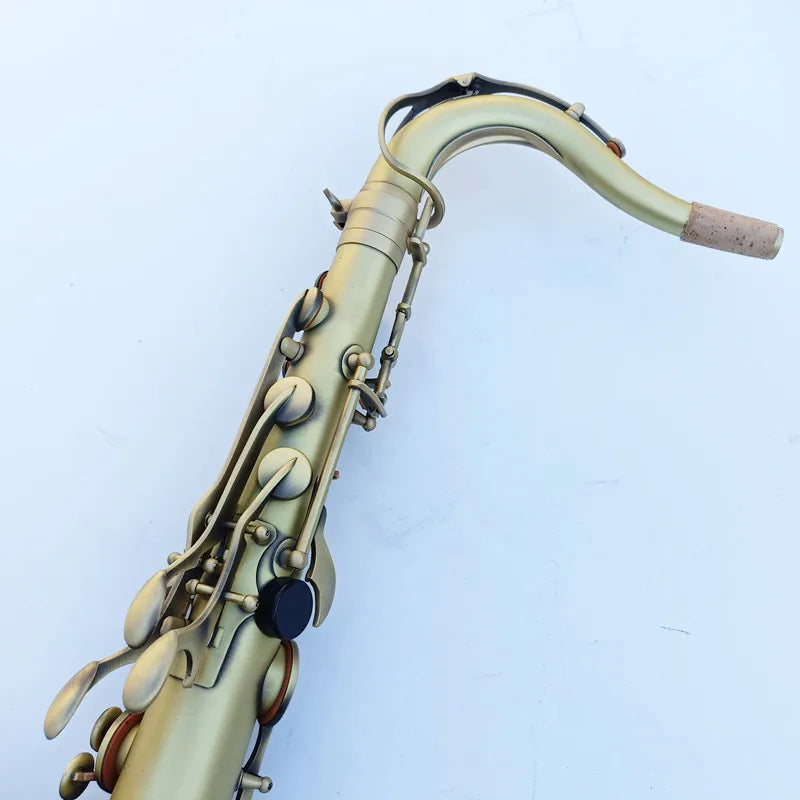 Jupiter JTS500Q Tenor Saxophone Reference Antique Copper B Flat Woodwind Instrument With Case Mouthpiece Reeds Neck