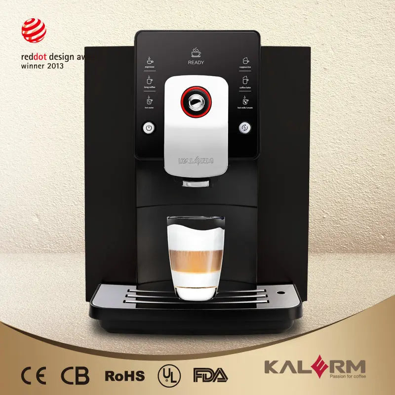 KALERM KLM 1601PRO automatic fancy smart coffee machine Italian can be external water, FULL AUTO coffee machine cafetera