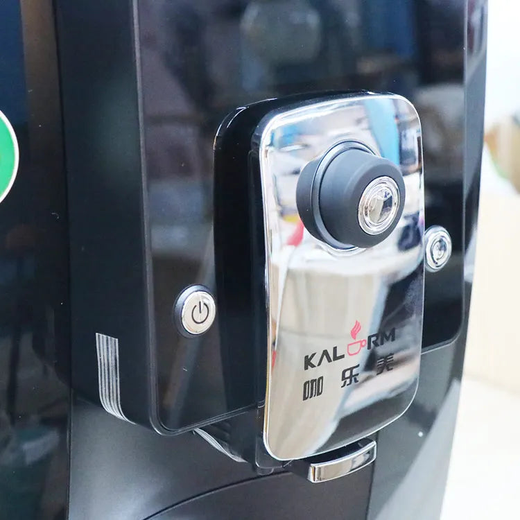 KALERM KLM 1601PRO automatic fancy smart coffee machine Italian can be external water, FULL AUTO coffee machine cafetera