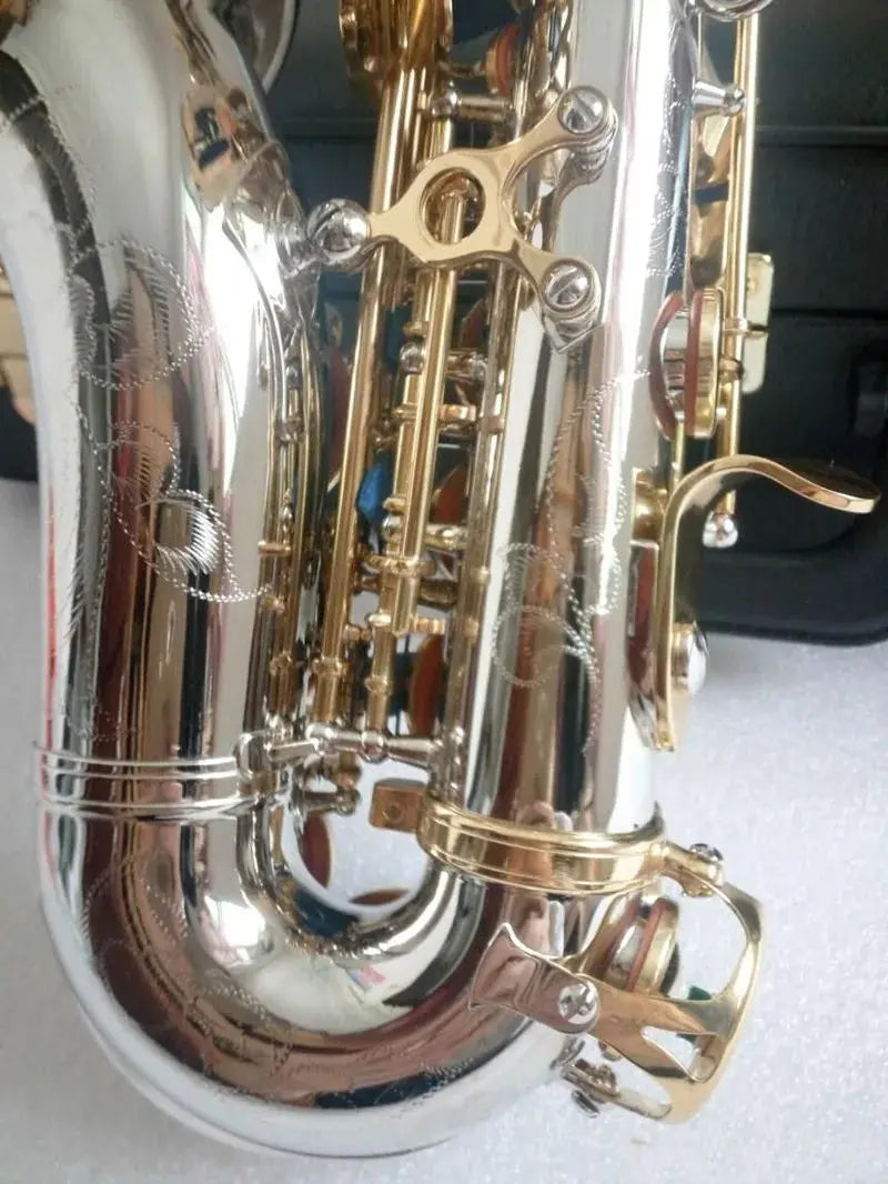 KALUO Promotions 2019 New Japan Soprano Saxophone B Tune Nickel Plated SC-992 Musical Instrument Free shipping