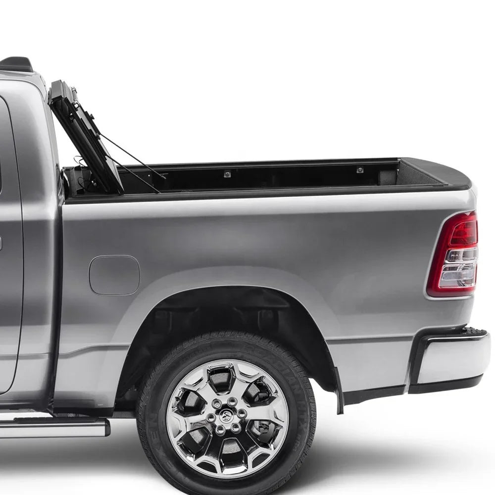 KSCPRO Sierra Accessories Hard Tri Fold Tonneau Cover Fit For GMC Sierra 1500 2500/3500HD 15-19 6.5FT Bed