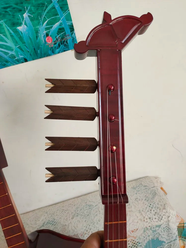 Komuz Mongolian national plucked stringed instrument