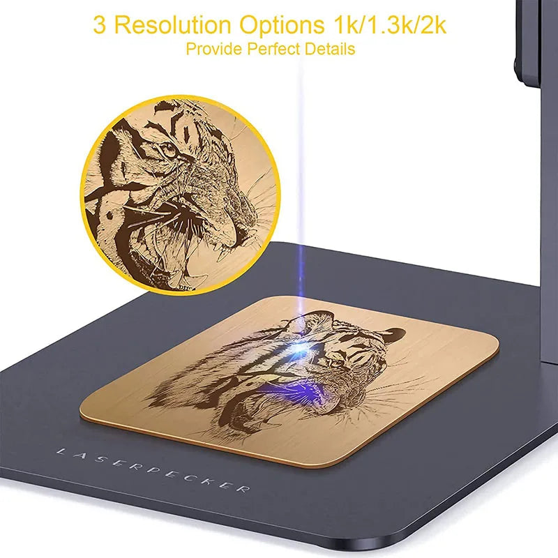 MMOOKA LASERPECKER Handheld Laser Engraver Portable Powerful Laser Engraving Cutting Machine With 5W Bluetooth CNC DIY SuperFast LP2