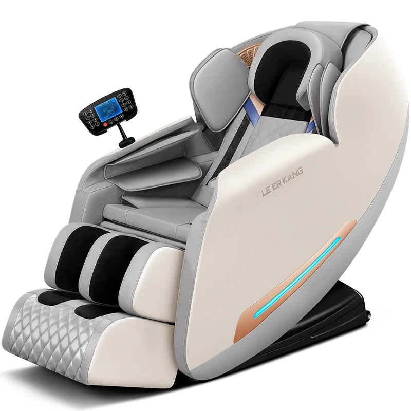 LEK 988Q5 Full Body Airbag U-Shaped Pillow Zero Gravity Thai Smart Massage Chair