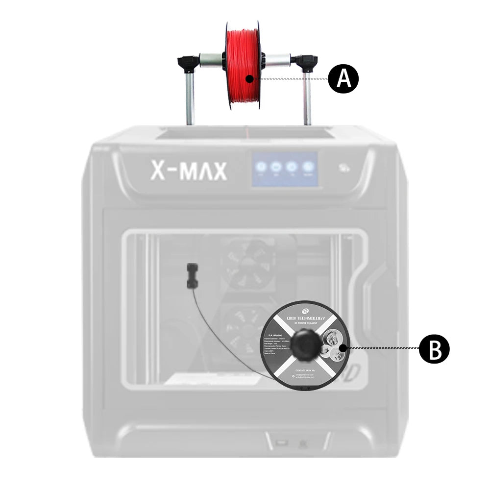 Large Size Intelligent Industrial Grade 3D Printer New Model:X-max,5 Inch Touchscreen,WiFi Function,High Precision
