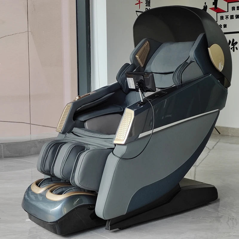 Large Volume Luxury Modern Full Body Robot Ai Smart Sl Track Deluxe Massage Cahir Zero Gravity 4d Massage Chair For Home Office